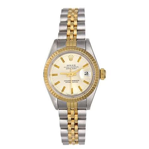 Ladies Used Rolex Watch Datejust 69173 Steel & Gold