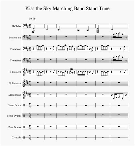 Short Trumpet Fanfare Sheet Music, HD Png Download - kindpng