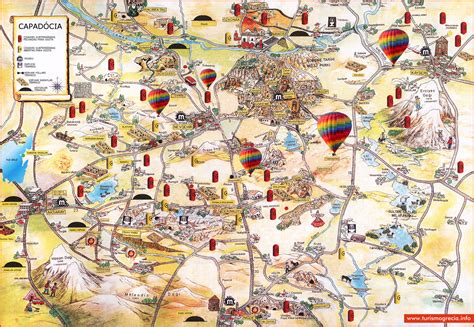 Mapa De Turquia Capadocia