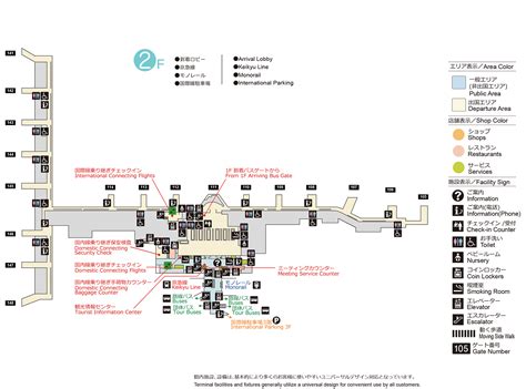 Haneda Airport Terminal Map