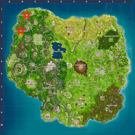 Fortnite - Haunted Hills Treasure Map Location - Guide - Nintendo Life