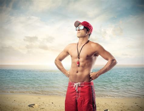 Lifeguard on the beach | Premium Photo