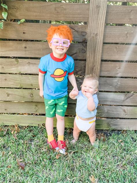 Adorable Rugrats Sibling Halloween Costume