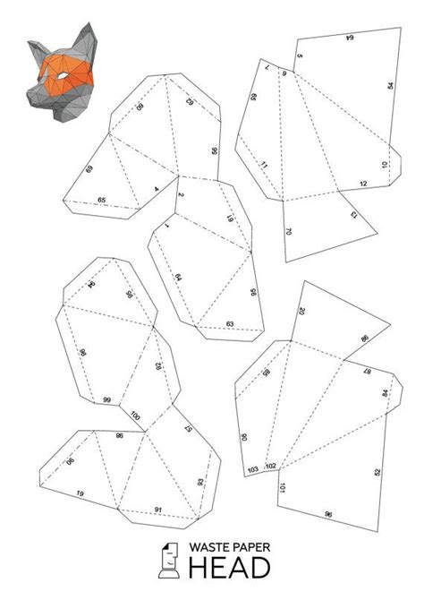 Free Papercraft Mask Templates - Printable Calendars AT A GLANCE