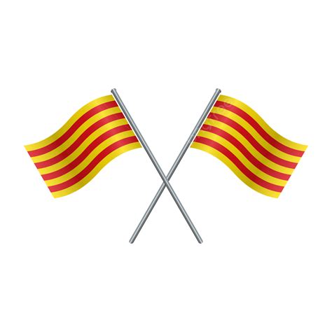 Catalonia Flag, Catalonia, Flag, Spain PNG and Vector with Transparent ...