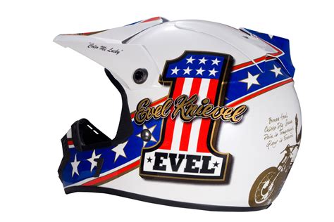 Rockhard Evel Knievel: "Color Me Lucky" Helmet - Rockhard Evel Knievel: "Color Me Lucky" Helmet ...