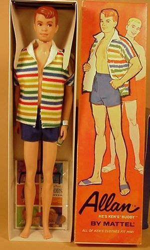 1964 Allan Doll Ken's "Buddy" | Barbie dolls, Barbie, Vintage barbie dolls