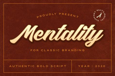 Mentality Modern Bold Script Font - Dafont Free