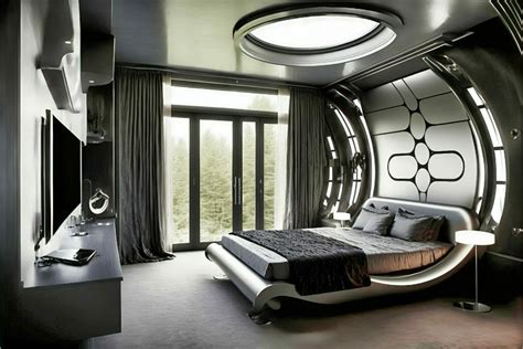 Futuristic Style Bedroom Designs