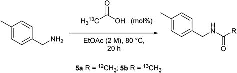 acetic anhydride react with amine