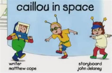 Caillou In Space | Caillou Wiki | FANDOM powered by Wikia