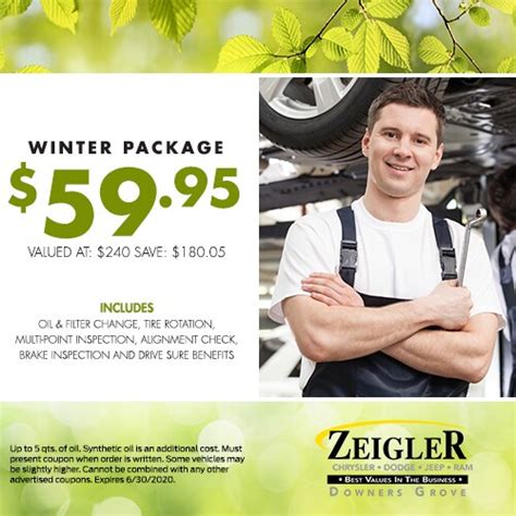 Specials | Zeigler Chrysler Dodge Jeep Ram of Downers Grove