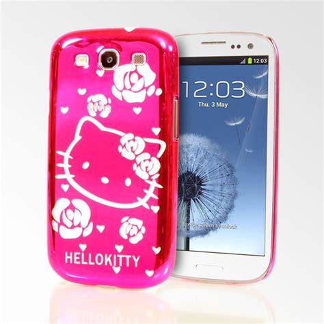 Hello Kitty Chome Metallic Case for Samsung Galaxy S3 - Metallic Pink - $19.99 | Hello kitty ...