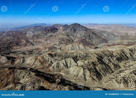 Mountains Outside Kabul City by Air Editorial Stock Photo - Image of ...