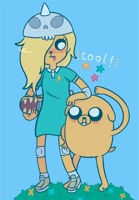 Bronwyn and Jake - Adventure Time Fan Art
