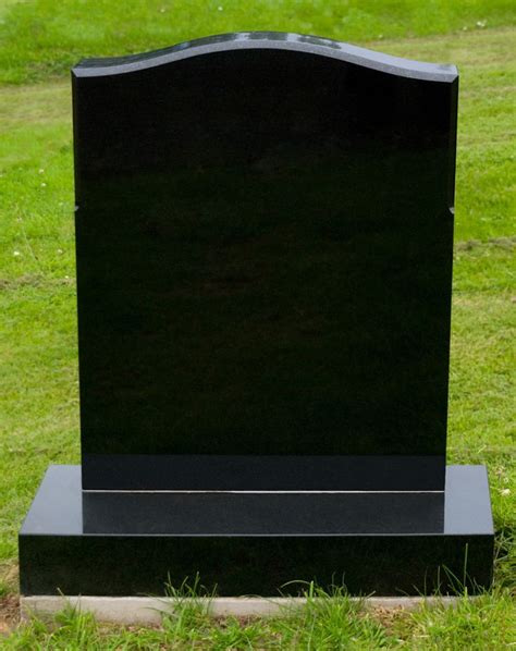 black headstone, headstone, tombstone | Tombstone designs, Headstones ...