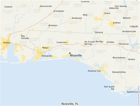 Niceville Florida Map