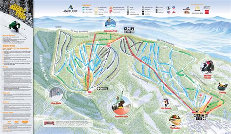 Angel Fire Resort Ski Trail Map - Angel Fire New Mexico United States ...