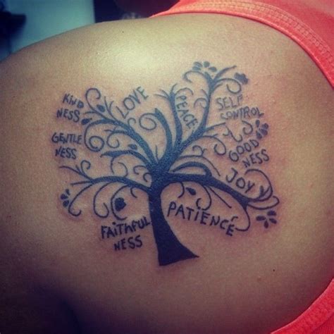 Spiritual Tree Of Life Tattoo With Names - Best Tattoo Ideas