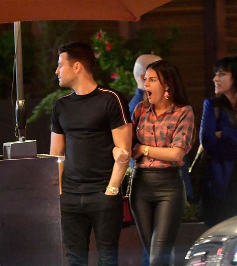 MICHELLE KEEGAN and Mark Wright at a Restaurant in Los Angeles 01/20 ...