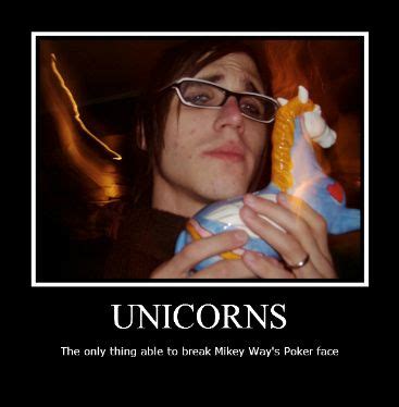 Precious Mikey with his unicorn Emo Band Memes, Mcr Memes, Music Memes ...