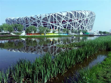 Beijing National Stadium Wallpapers ~ Entertainment Crunch