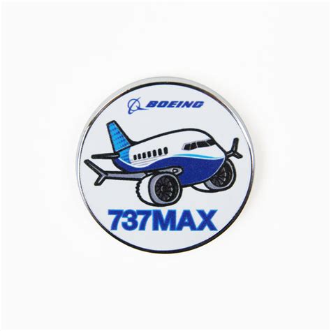 Boeing 737 MAX Pudgy Pin – The Boeing Store