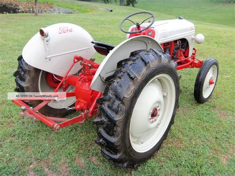 1952 8N ford tractor specs