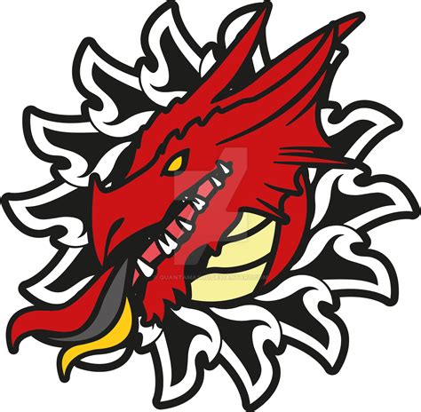 Red Dragon Logo by Quantamashu on DeviantArt