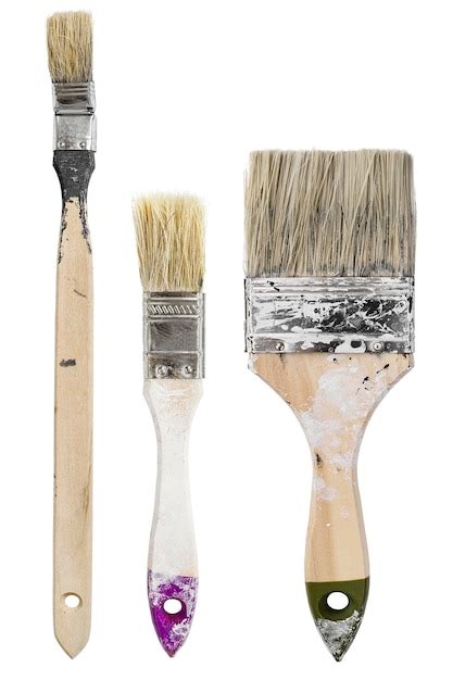 Premium Photo | Paint brushes isolated