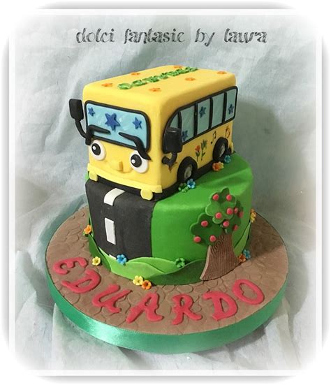 Whells on the bus cake | Bus cake, Cake, Desserts