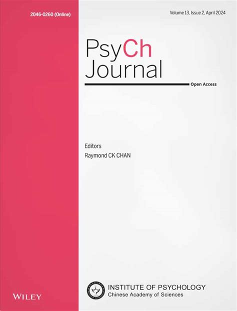 PsyCh Journal - Wiley Online Library