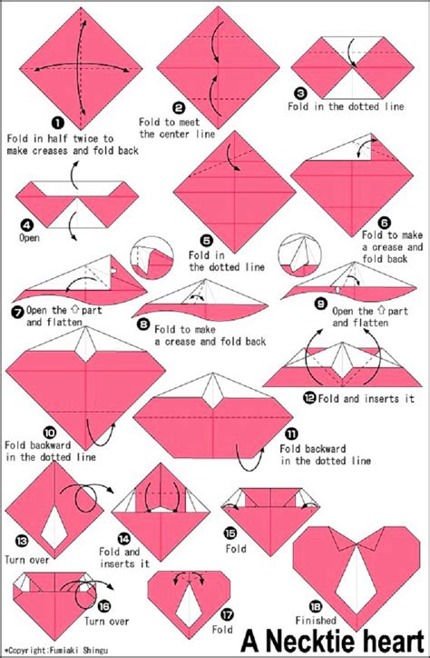 Step By Step Diy Origami Heart Box