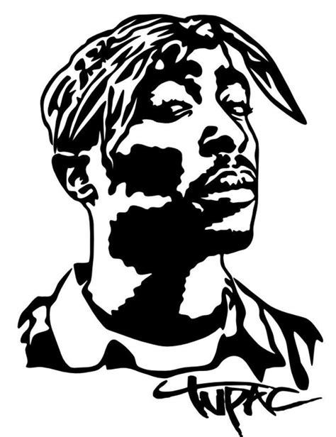 TUPAC SHAKUR Vinyl Decal Sticker Bumper Wall Car 2PAC Makaveli Hip Hop ...