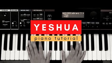 Yeshua - Piano Tutorial - YouTube