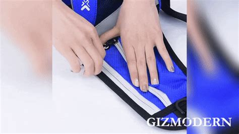 Running Belt Waist Pack, with Earphone Port & Bottle Holder, for Runni – GizModern