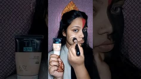 kali and Parvati makeup look/pooja sharma mahakali look #shorts - TwtBit