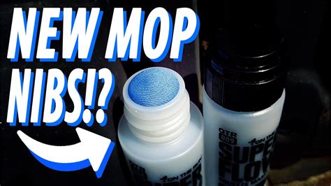 Graffiti Mop Nibs Revolutionized!? OTR Superflow Mops! Review and ...