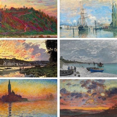 Claude Monet's Skies | Claude monet, Sky painting, Seascape paintings