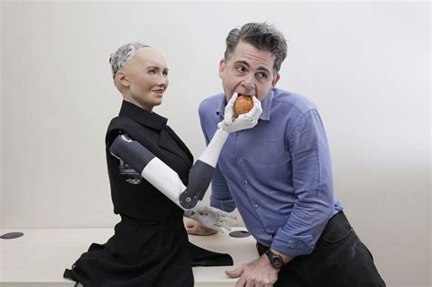 Lifelike robots are being designed to win human trust