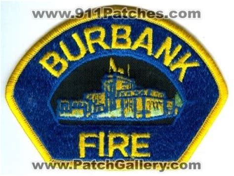 California - Burbank Fire Department Patch (California) - PatchGallery ...