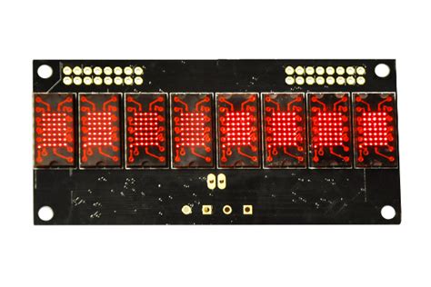 Embedded Adventures - LED Matrix Display - LDP-080507R with super cute ...