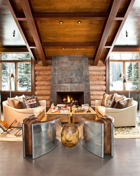 22 Luxurious Log Cabin Interiors You HAVE To See - Log Cabin Hub