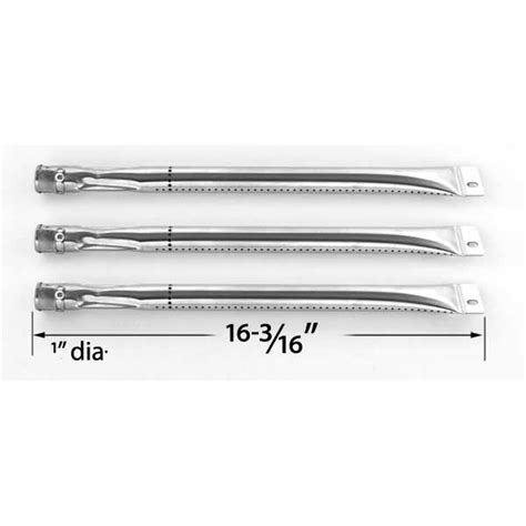 3 PACK REPLACEMENT STAINLESS STEEL PIPE BURNER FOR GRILLADA, BRINKMANN ...