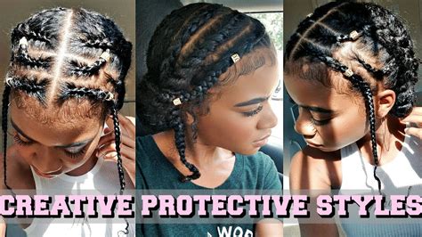 Natural Hair Protective Styles Braids