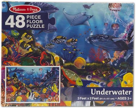 Melissa & Doug Underwater Floor Puzzle (48 pc) – $11.69 (REG. $12.99)