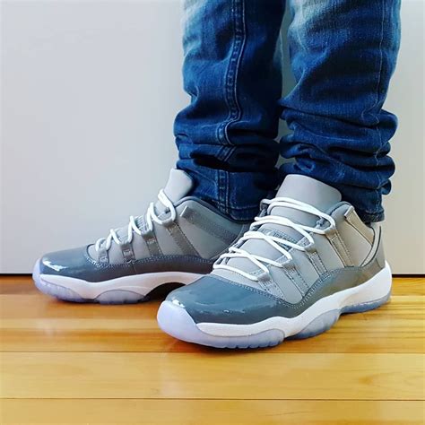 Cool Grey 11s On Feet