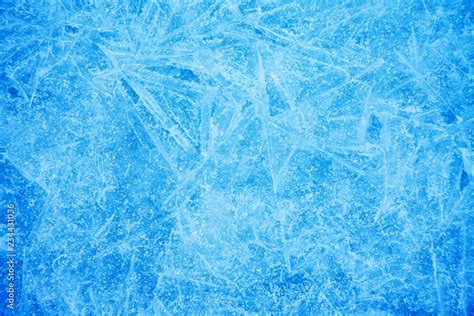 Blue Ice Texture Background with Crystal Surface Stock Photo | Adobe Stock