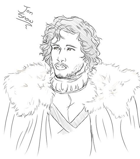 Jon Snow by Luamerava0 on DeviantArt