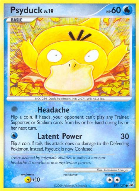 psyduck ‹ PkmnCards | Pokemon, Psyduck, Pokemon cards